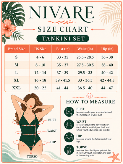 Tankini Swimsuit For Women
